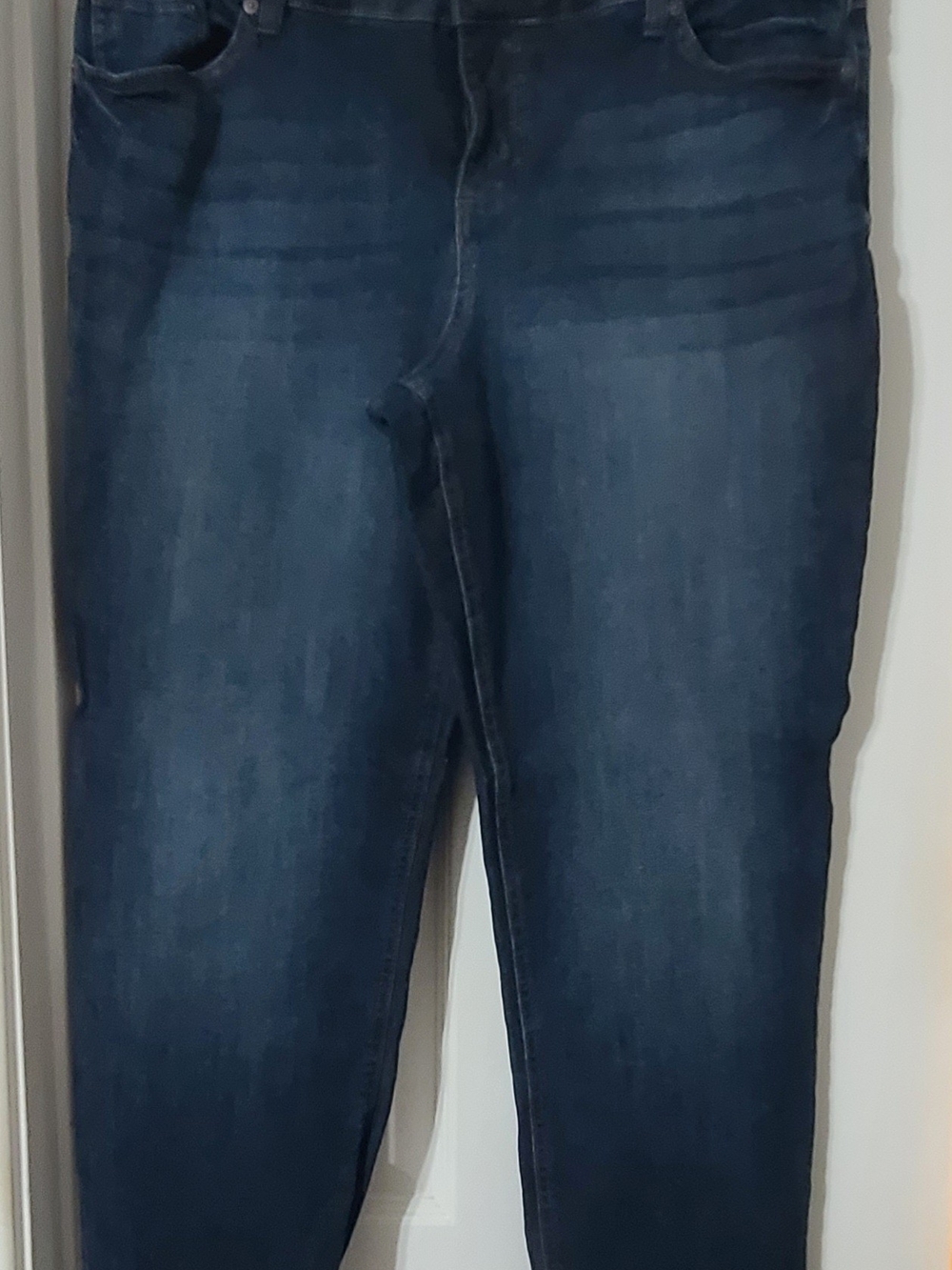 Terra & Sky Dark Blue Straight Leg Jeans